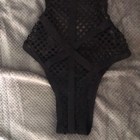 Scandalous strappy one piece mesh bodysuit XS - Picture 2 of 7